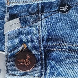 One Teaspoon High Waist Preacher Skirt